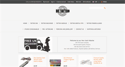 Desktop Screenshot of dctattoo.co.uk